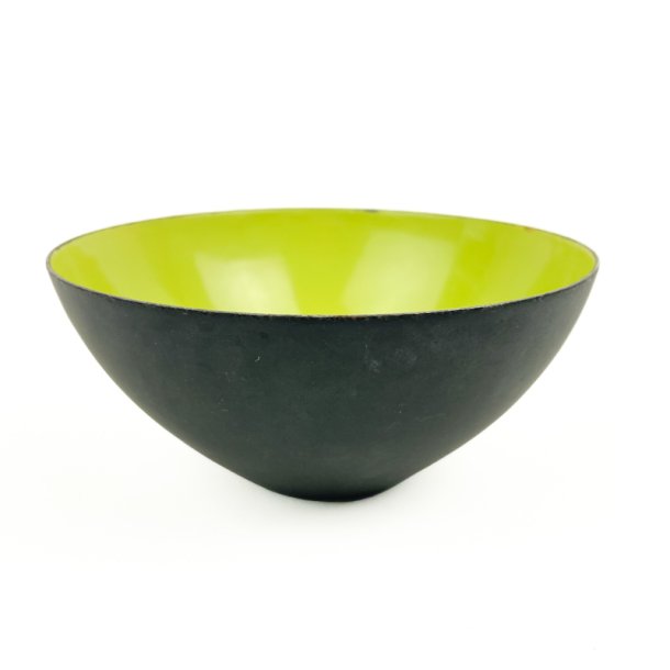 Gr�n Krenit sk�l fra 1960'erne - � 13 cm