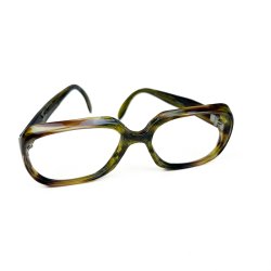 Vintage gr�nt brillestel  