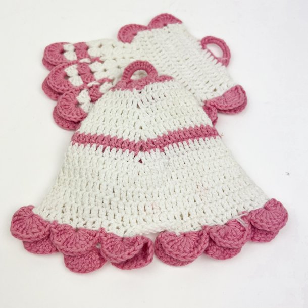 S�de lyser�de vintage grydelapper