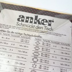 Solgul vintage bomuldsdug 160 cm