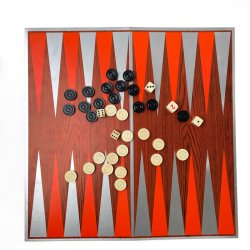 Retro backgammon spil