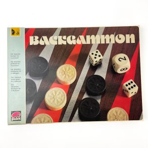 Retro backgammon spil