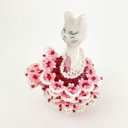 To vintage servietringe og to lysekranse