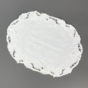 Hvid vintage lysedug