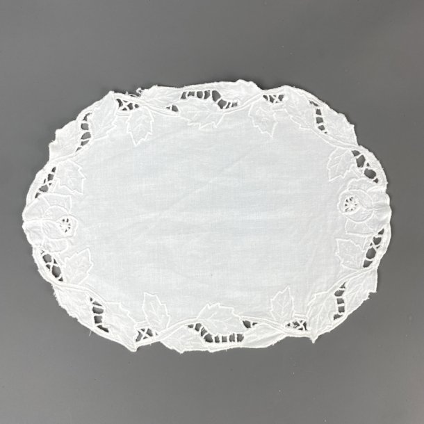 Hvid vintage lysedug