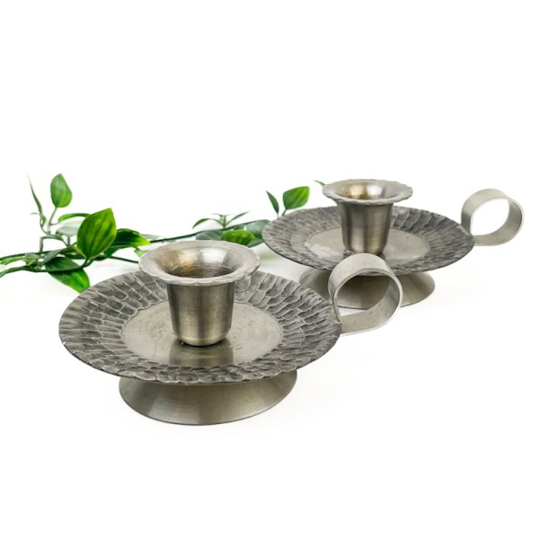 To kammersteger i dansk tin 