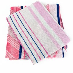 To rosa vintage h�ndkl�der