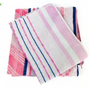 To rosa vintage h�ndkl�der