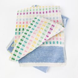 To bl� vintage h�ndkl�der