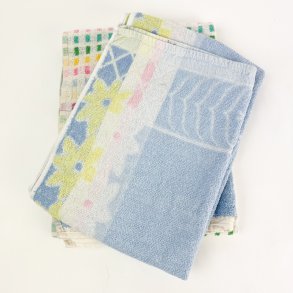 To bl� vintage h�ndkl�der