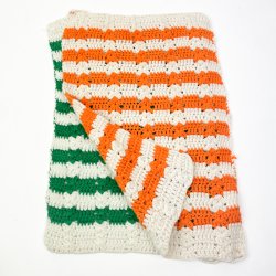 To gr�n-orange retro k�kkenh�ndkl�der