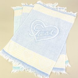 Tre vintage g�steh�ndkl�der pastelfarvede