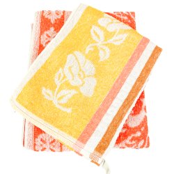 To blomstrede vintage h�ndkl�der