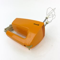 Orange retro hndmixer