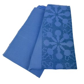 Bl�t retro linoleumstrykstof 120 cm