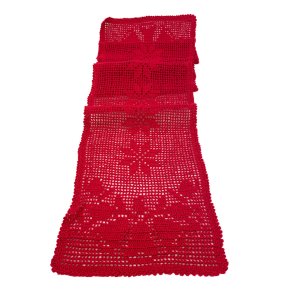 R�d h�klet retro bordl�ber 120 cm