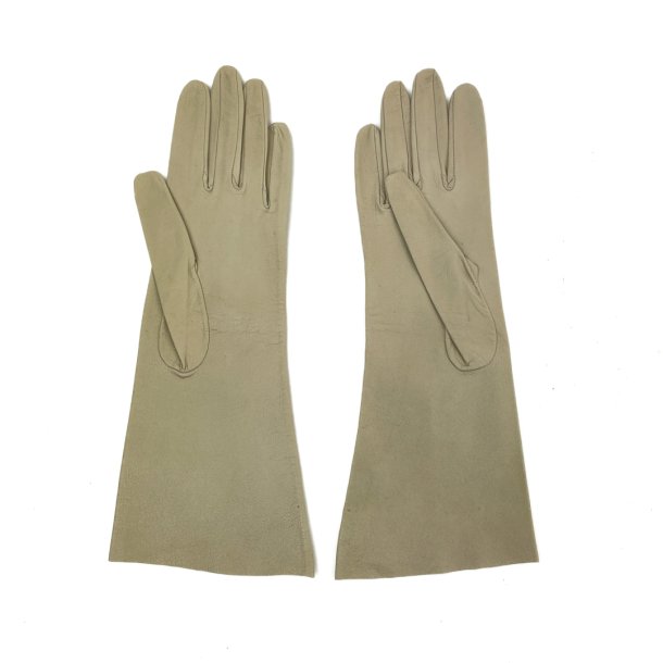 Helle Vintage Lederhandschuhe Small