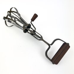 Original vintage hjulpisker i metal