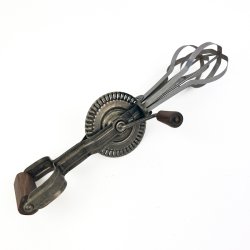 Original vintage hjulpisker i metal