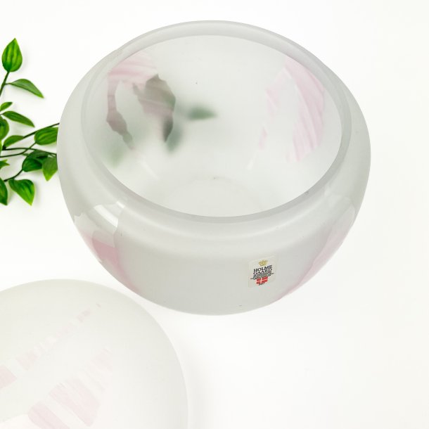 Holmegaard Fiesta l�gkrukke � frostet glas