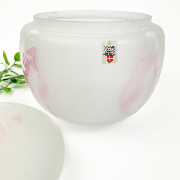 Holmegaard Fiesta l�gkrukke � frostet glas