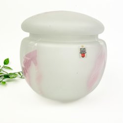 Holmegaard Fiesta l�gkrukke � frostet glas