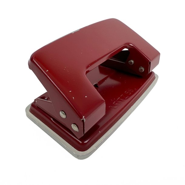 R�d vintage Leitz 58 hulmaskine