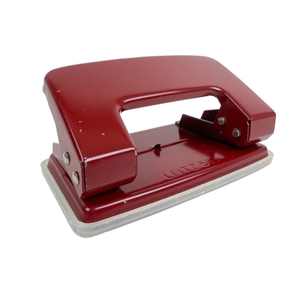 R�d vintage Leitz 58 hulmaskine