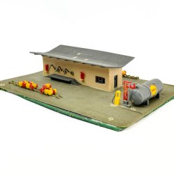 Shell l-Depot  Modellgebude fr Eisenbahnanlagen