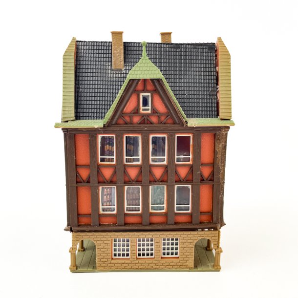 Retro Modellhaus aus Kunststoff