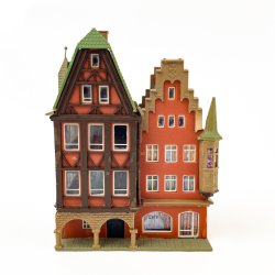 Retro Modellhaus aus Kunststoff