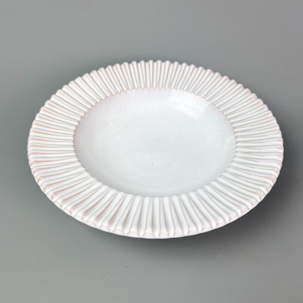 Keramisk sk�l rillet kant - Eslau