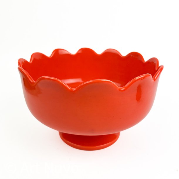 Schramberg orange retro sk�l p� fod