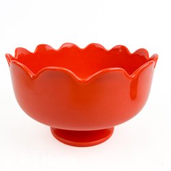Schramberg orange retro sk�l p� fod