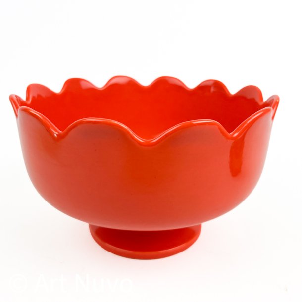 Schramberg orange retro sk�l p� fod