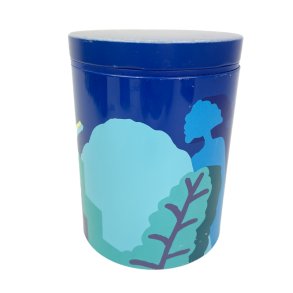 Bl� Irma kunstd�se landskab