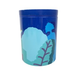 Bl� Irma kunstd�se landskab