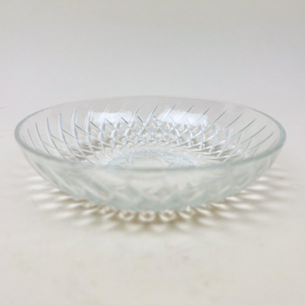 Vintage isasiet i pressglas
