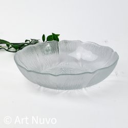 Vintage is-assiette i glas