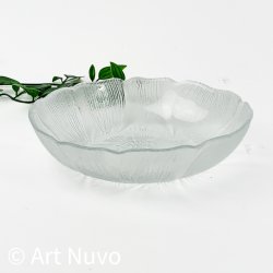 Vintage is-assiette i glas