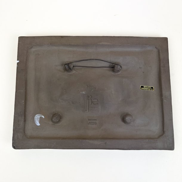 Blomstret Jie Gantofta vintage v�grelief