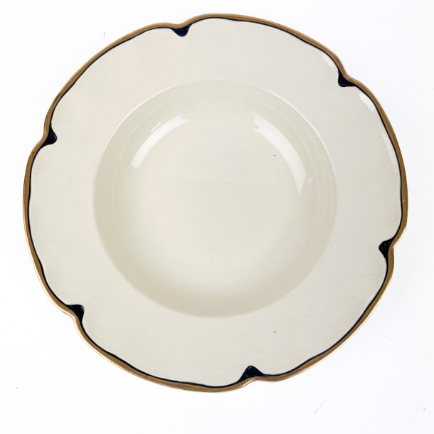 Engelsk Johnson Bros Victorian dyb tallerken