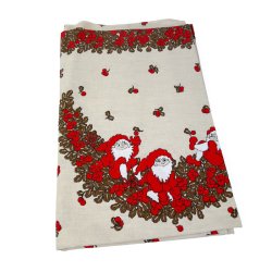 Nisse vintage juledug 180 cm