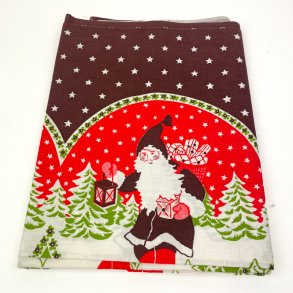 Retro juledug nisseland 220 cm