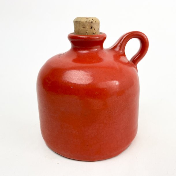 Orange vintage stent�jsflaske