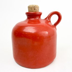 Orange vintage stent�jsflaske