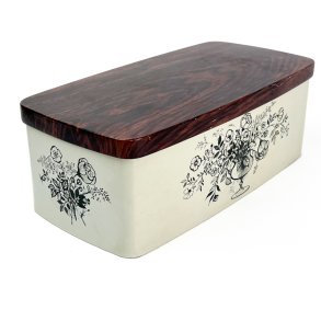 Blomstret vintage IRA kaged�se