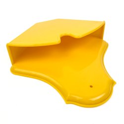 Gul retro kaffefilterholder