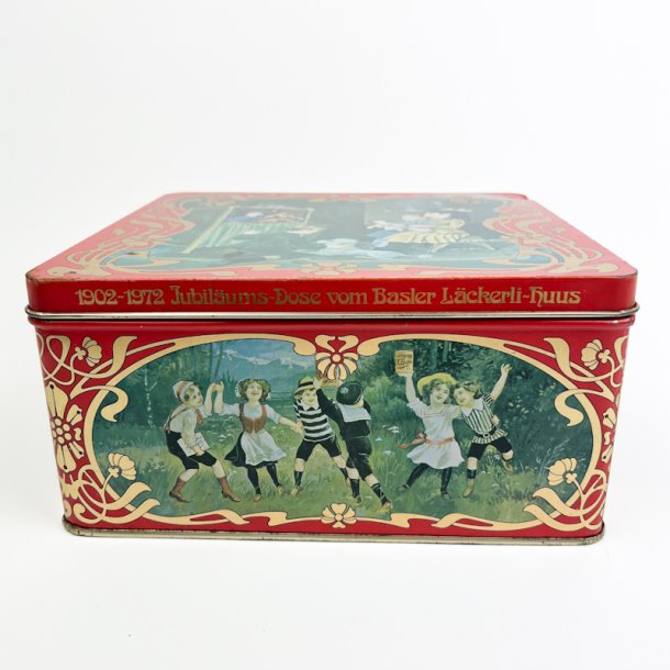 Dekorativ retro jubil�ums kaged�se