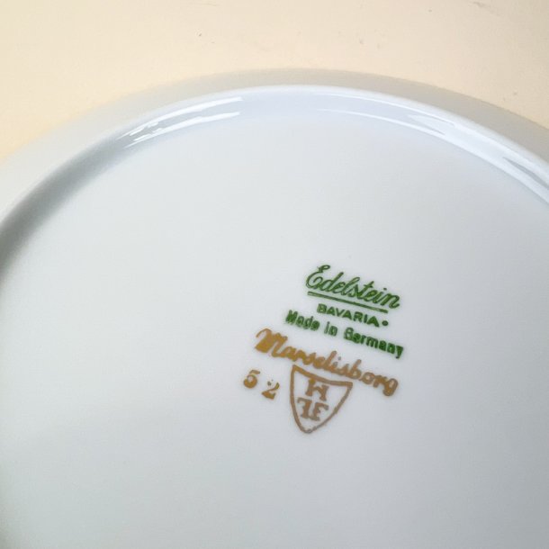 Marselisborg vintage kagetallerken